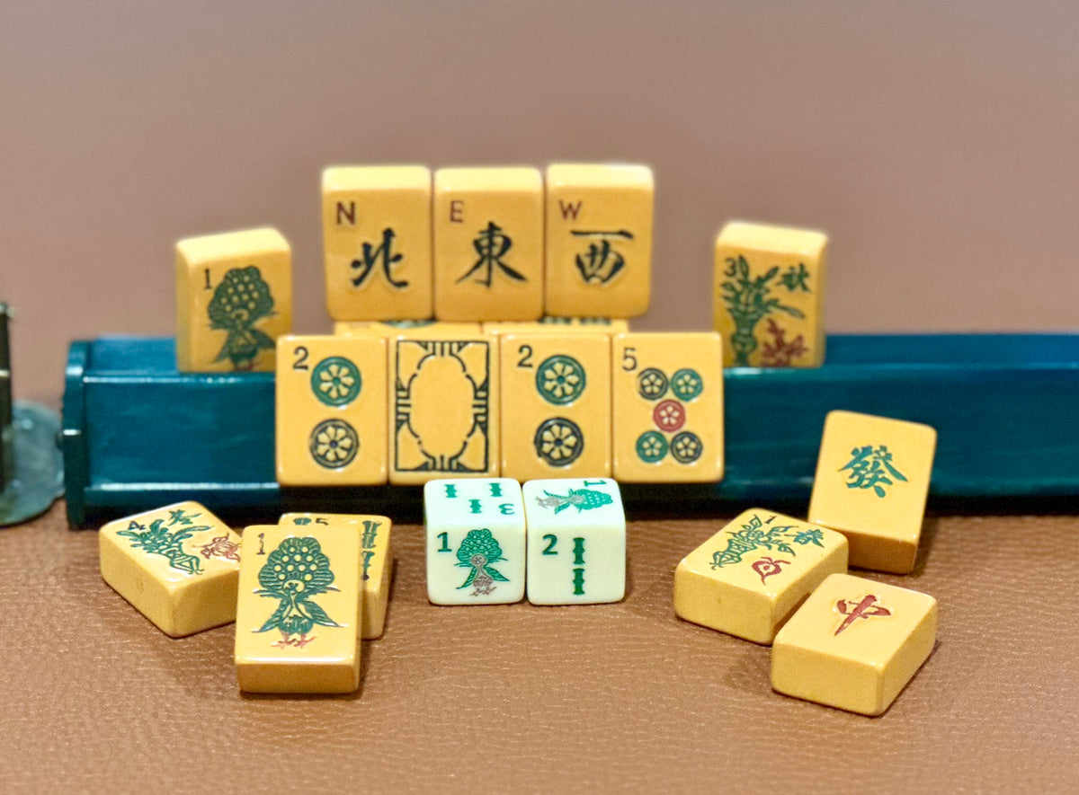 Thankful "Turkey" Peacock- our Thanksgiving Mahjong Dice™ Holiday Collection