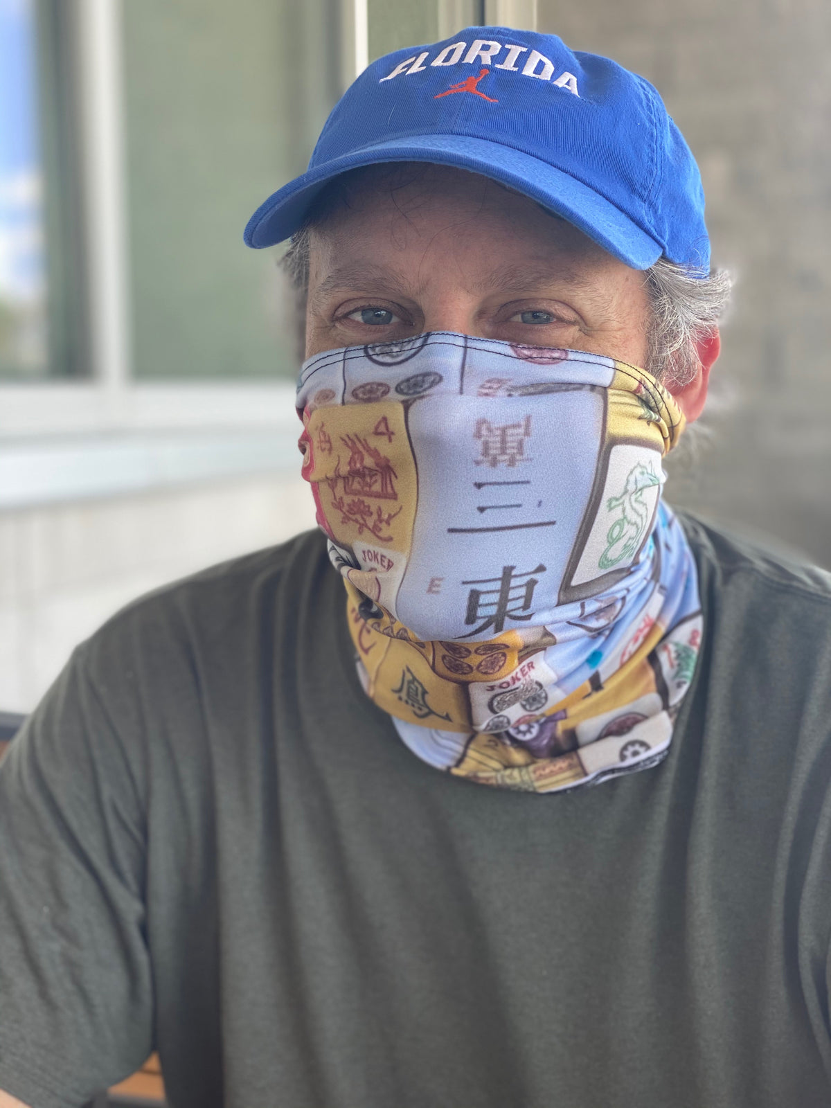 Buy 3, Get 1 Free Versatile Modern Mahjong Accessory - Scarf, Headband, 2 ply Gaiter style mask and more