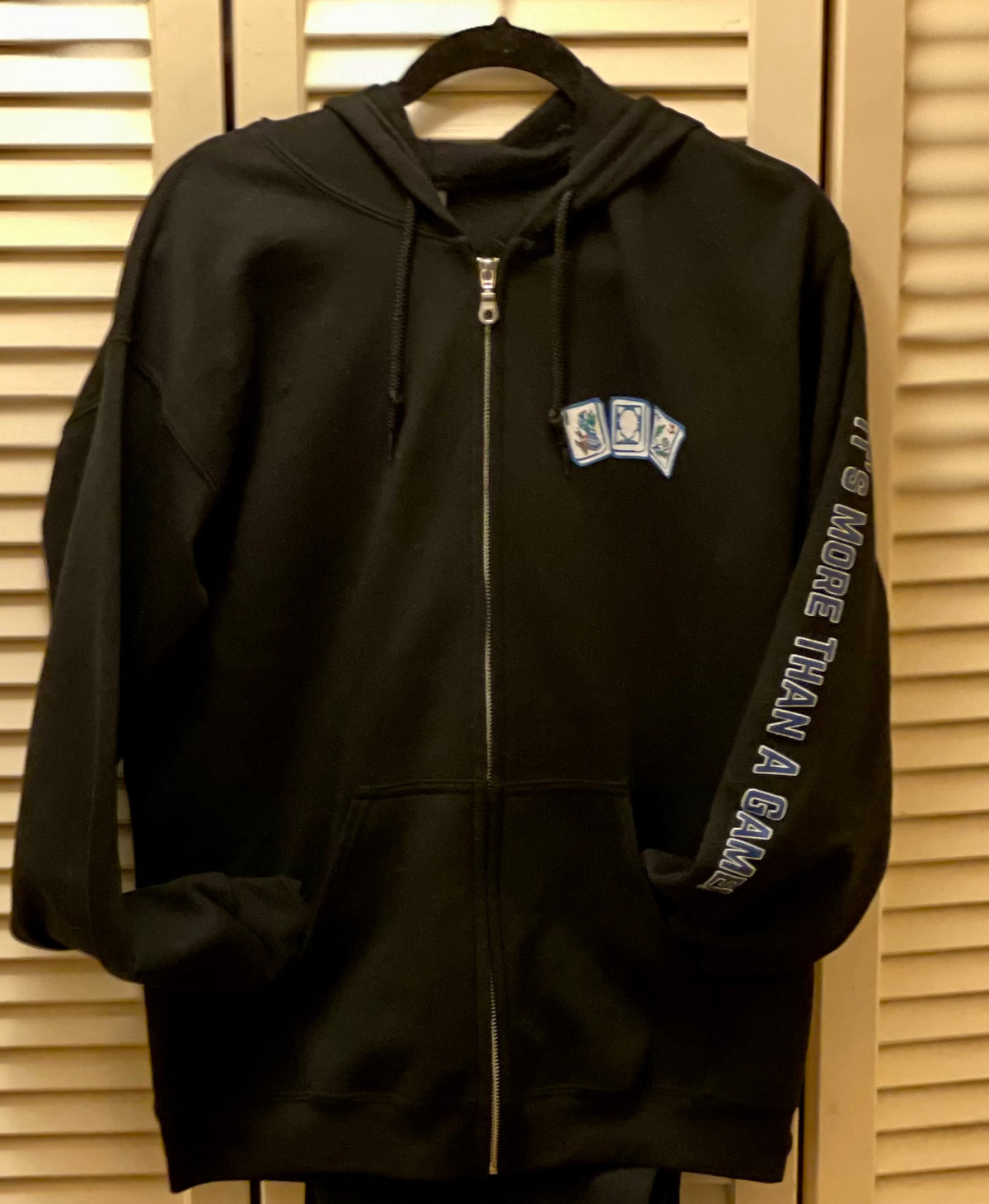 It's More than a Game Athleisure Wear - Styled by Modern Mahjong - Unisex Zippered Hoodie