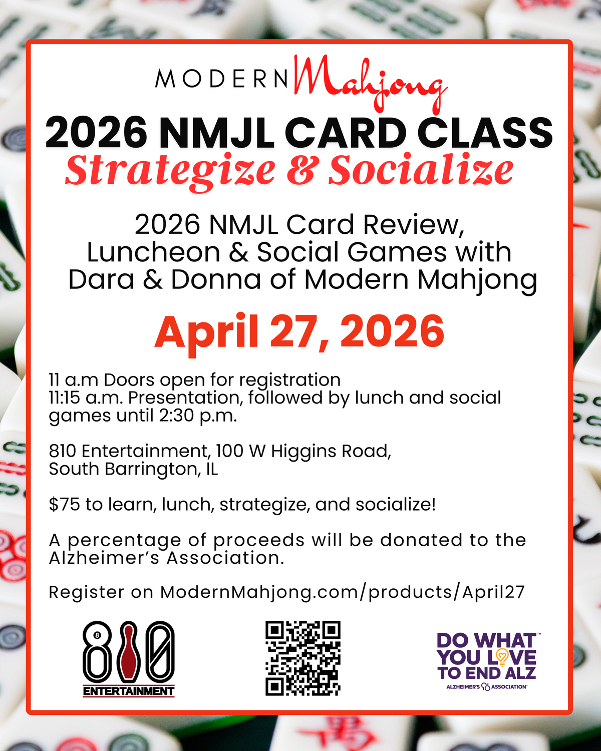 South Barrington Strategize and Socialize 2026 New Card Event: April 27, 2026