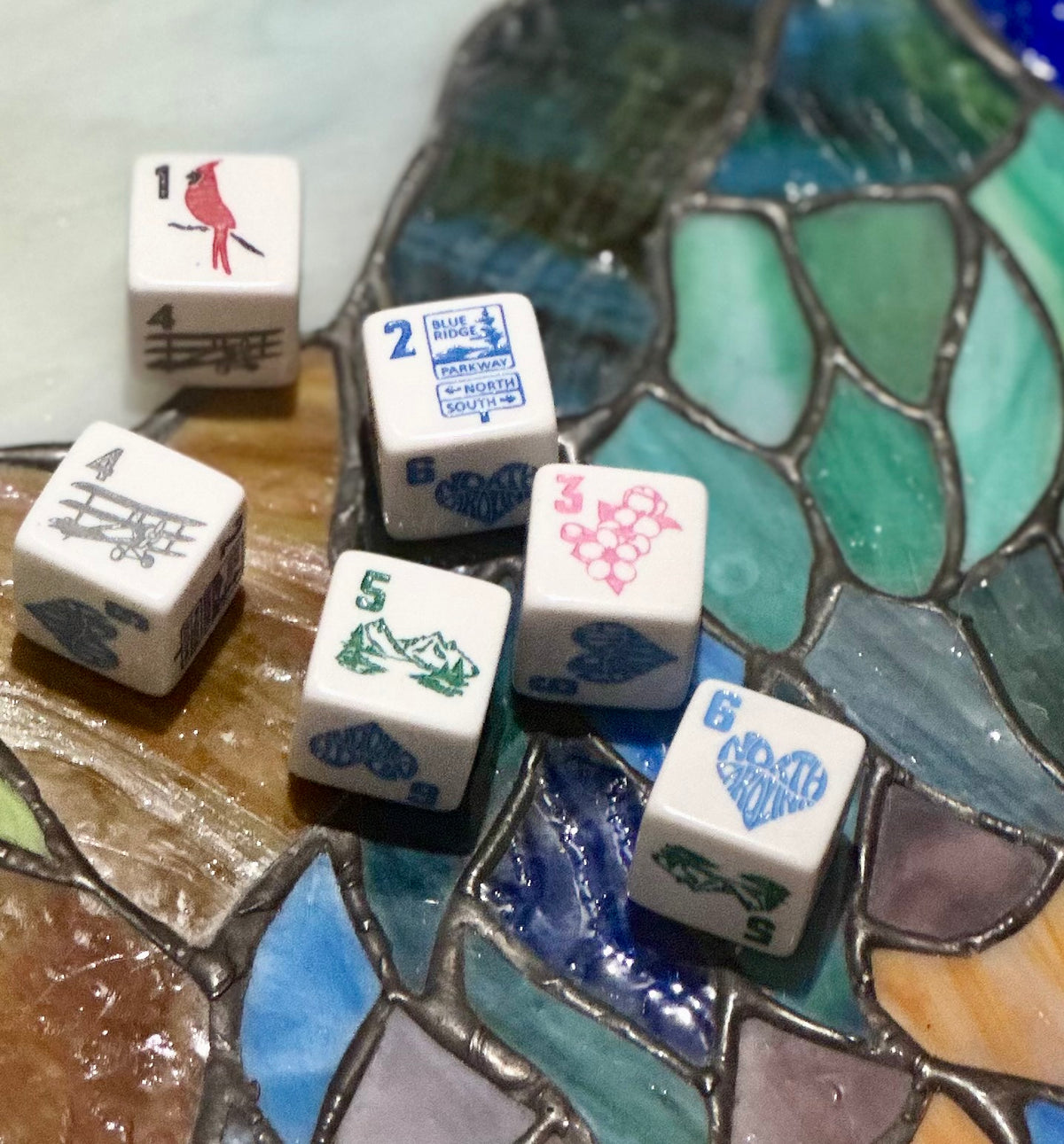 North Carolina Mountains are Calling - Mahjong Dice™