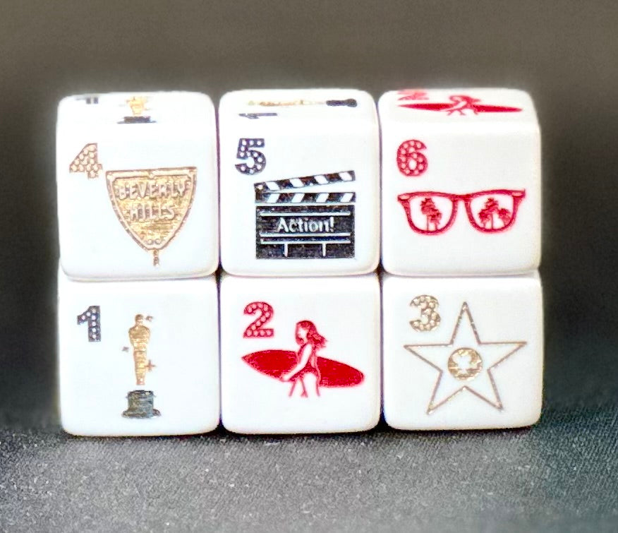 California Edition: Wish You Were Here (Or I was There) Mahjong Dice™