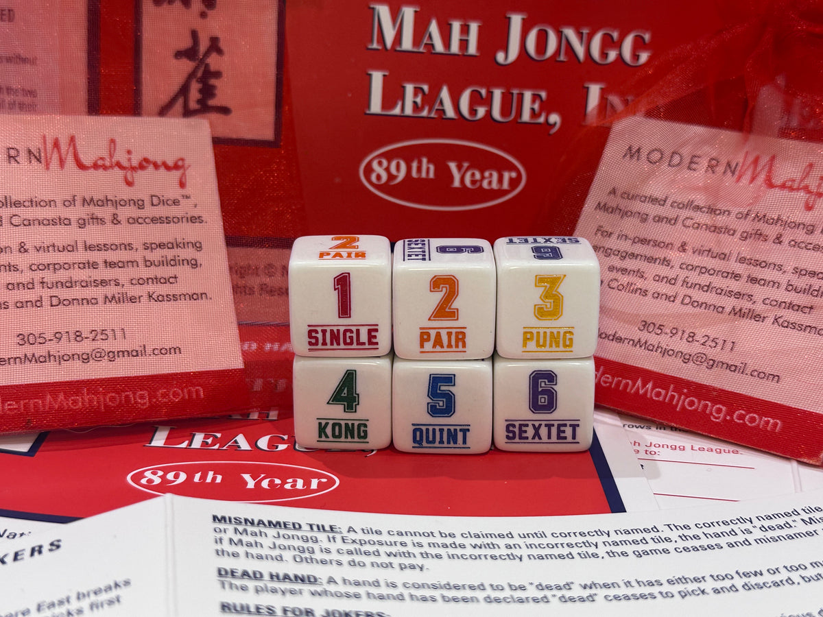 "Building a Hand" Mahjong Dice™