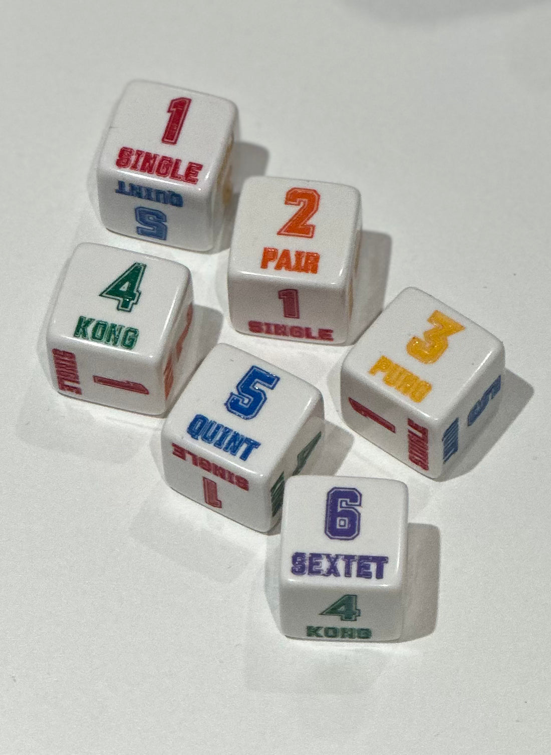 "Building a Hand" Mahjong Dice™