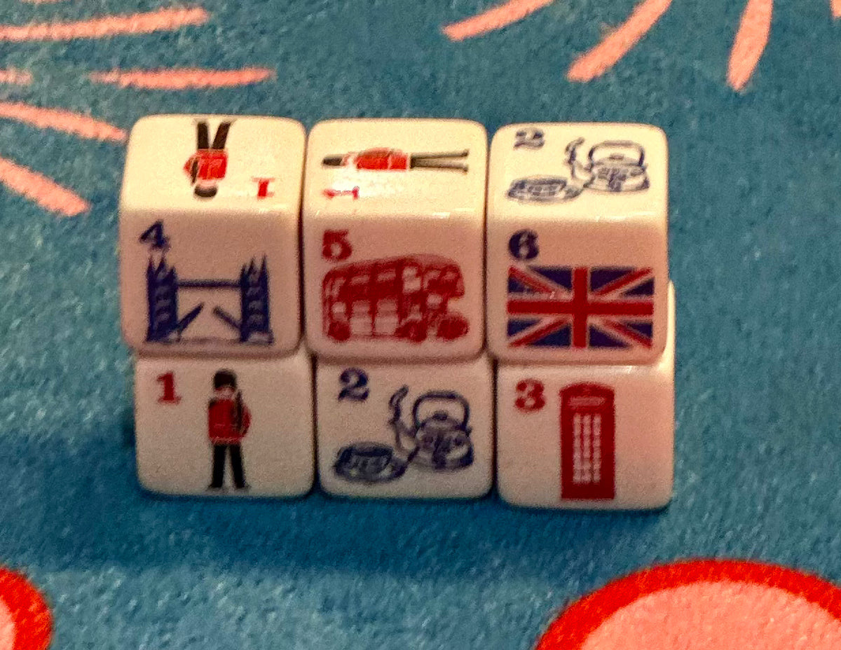 London Calling Edition: Wish You Were Here (Or I was There) Mahjong Dice™