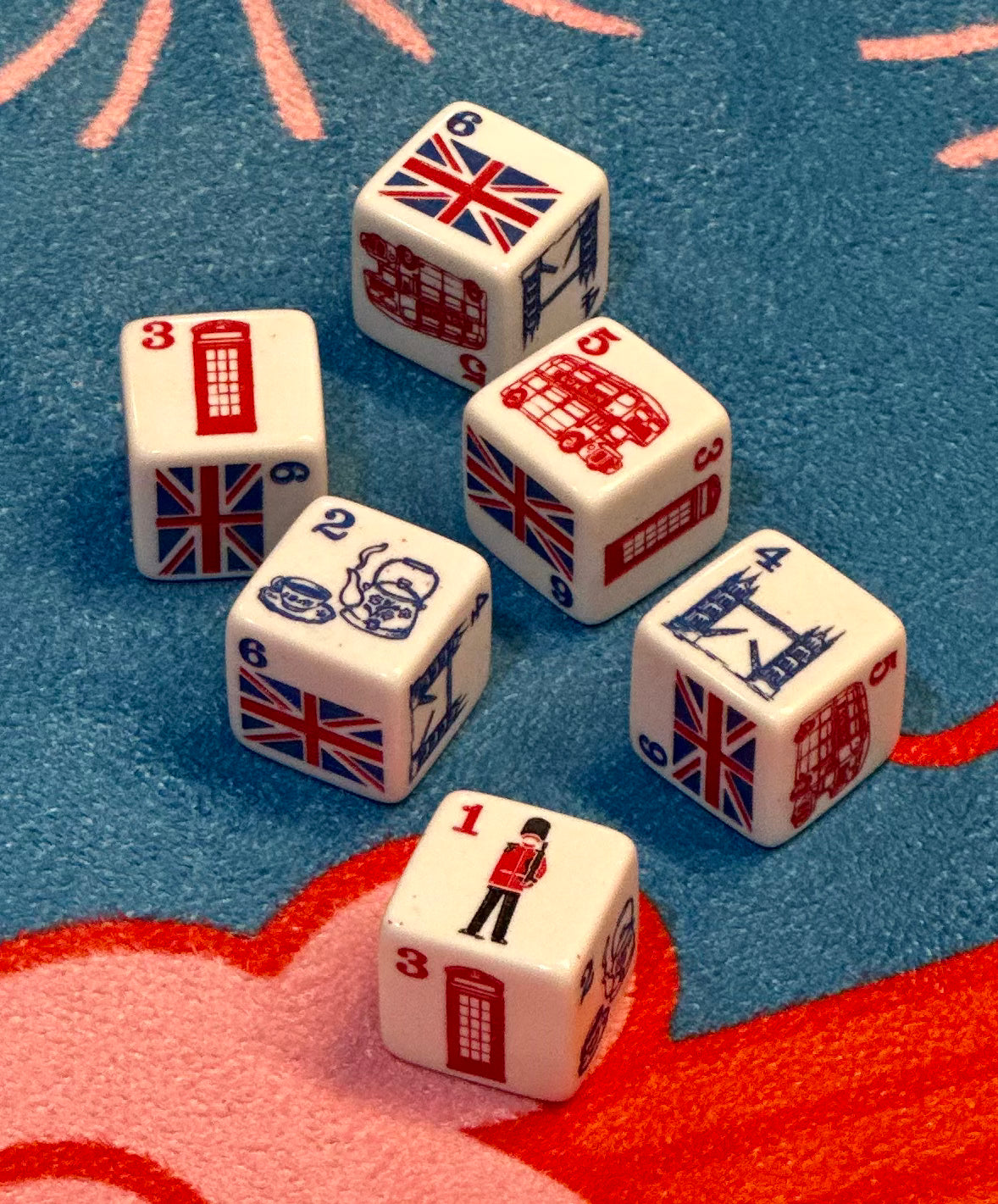 London Calling Edition: Wish You Were Here (Or I was There) Mahjong Dice™