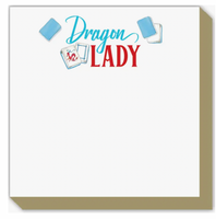 Dragon Lady Square Notepad