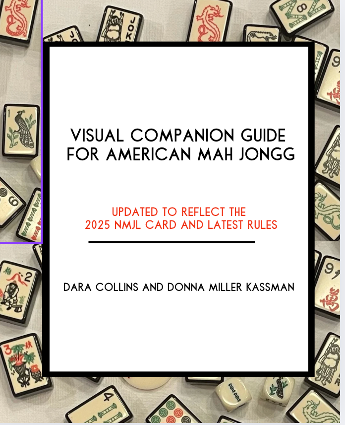 Teacher/Group Discount for Eight Copies or More - Visual Companion Guide for American Mah Jongg by Dara Collins and Donna Miller Kassman