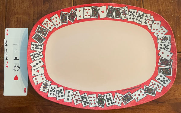 Canasta Serving Platter© by Modern Mahjong