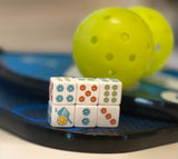 Game On! One Pair of Pickleball Mahjong Dice™  Slightly larger Size 19mm