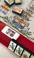 Modern Mahjong Atomic Indicator - Mah Jongg No Jokers No Flower Hand! (on Mahjinoes® tile)