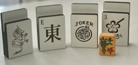 Mah Jongg Versatile Placecard, Table Sign and Photo Holder by Modern Mahjong, Set One - Two Options Available