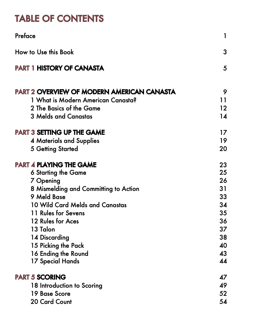 Modern American Canasta: The Complete Guide